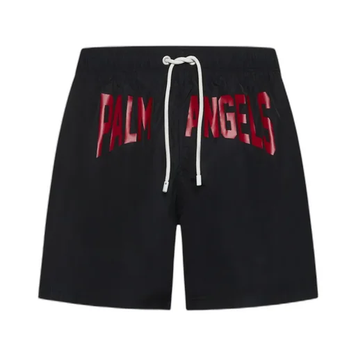 Logo-Printed Drawstring Swim Shorts