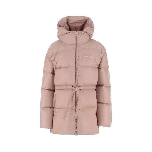 Logo Embroidered Down Jacket