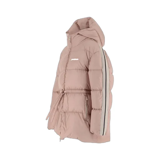 Logo Embroidered Down Jacket