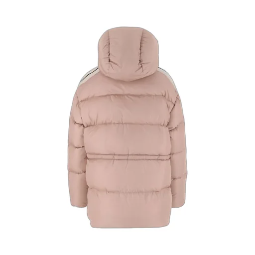 Logo Embroidered Down Jacket