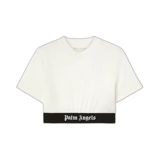 Logo Tape Cropped Top
