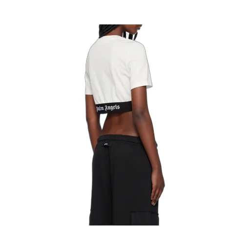 Logo Tape Cropped Top