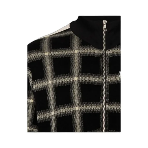 Checked Track Jacket
