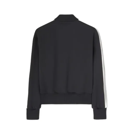 Logo Embroidered Zipped Jacket