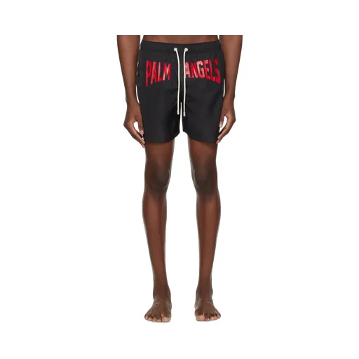 Logo-Printed Drawstring Swim Shorts