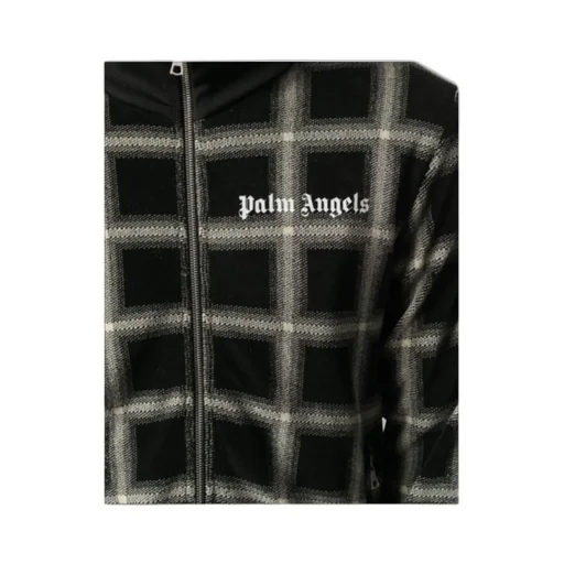 Checked Track Jacket