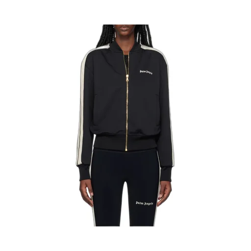 Logo Embroidered Zipped Jacket