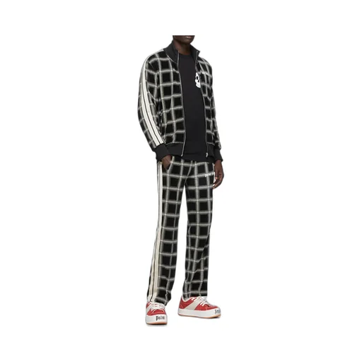 Checked Track Jacket