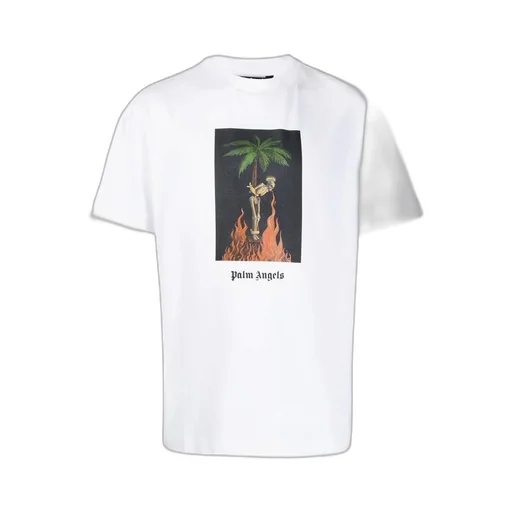Logo Skull Printed T-Shirt