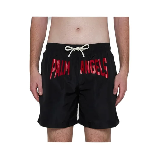 Logo-Printed Drawstring Swim Shorts