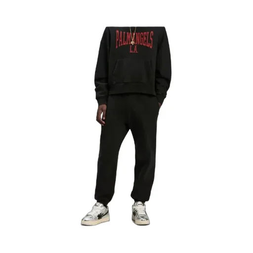 College Logo Printed Track Pants