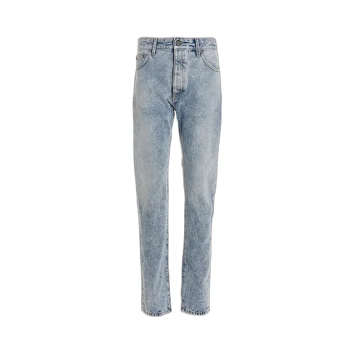 Logo-Printed High Waist Jeans