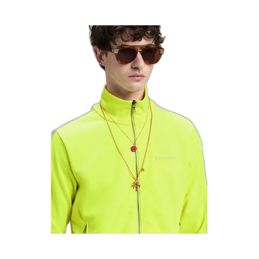Logo Embroidered Zipped Sweatshirt