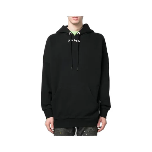Logo Printed Drawstring Hoodie