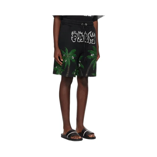 Logo Printed Drawstring Shorts