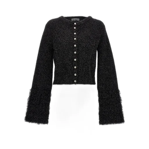 Crewneck Cropped Cardigan