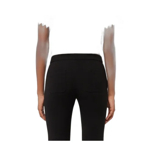 Studded-Ankles Cropped Trousers