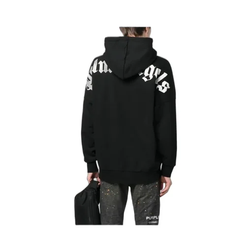 Logo Printed Drawstring Hoodie