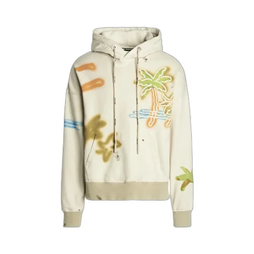 Graffiti-Printed Hoodie