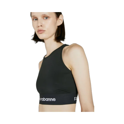 Logo Detailed Sleeveless Sports Bra