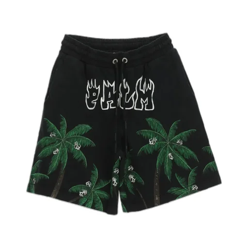 Logo Printed Drawstring Shorts
