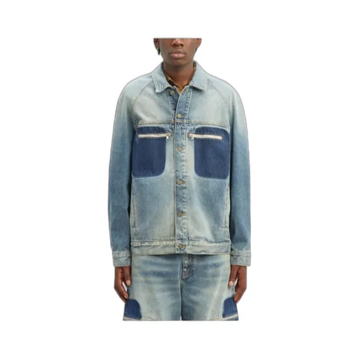 Buttoned Denim Jacket