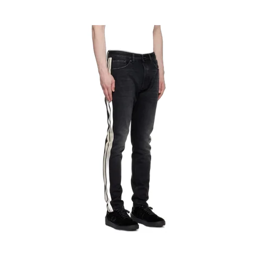 Washed Effect Denim Jeans