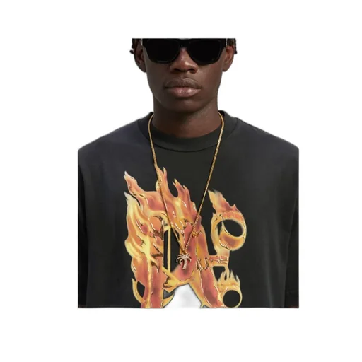 Monogram Printed Crewneck T-Shirt