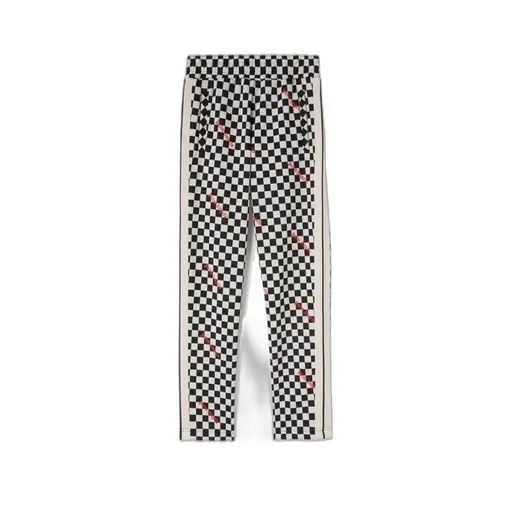 Elasticated Waistband Damier Pants