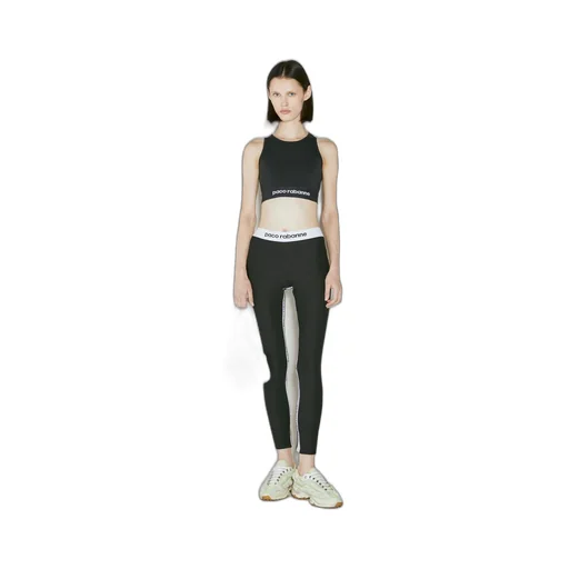 Logo Detailed Sleeveless Sports Bra