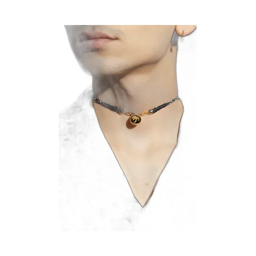 Logo Charm Choker