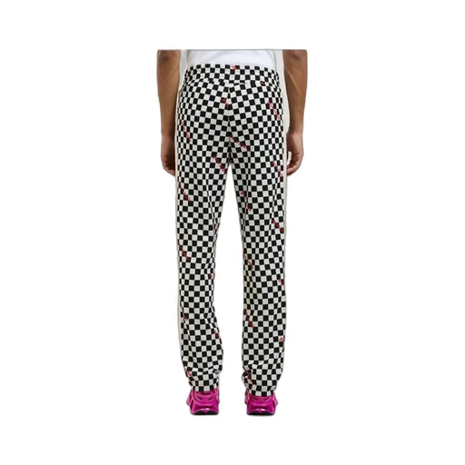Elasticated Waistband Damier Pants