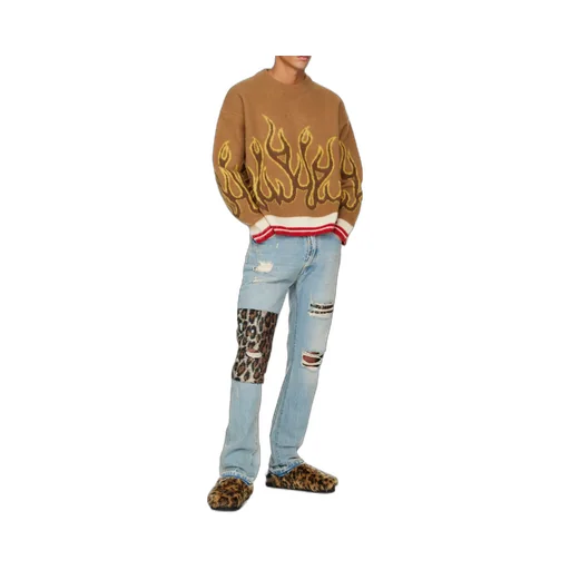 Burning Drop-Shoulder Jumper