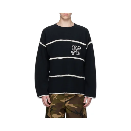 Logo Intarsia-Knit Jumper