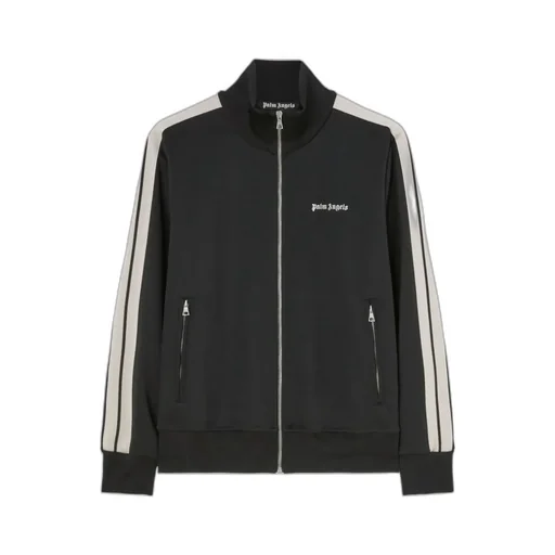 Logo Embroidered Zipped Track Jacket