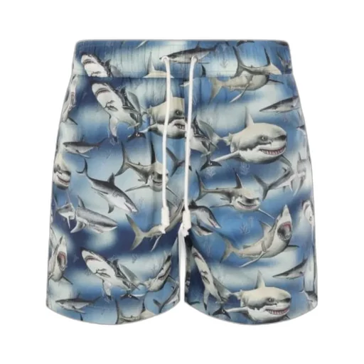Sharks Drawstring Swim Shorts