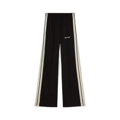 Logo Printed High Waisted Pants