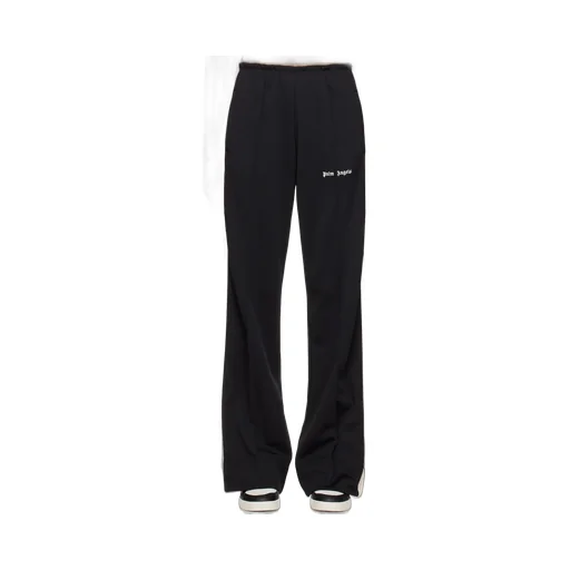 Logo Printed High Waisted Pants