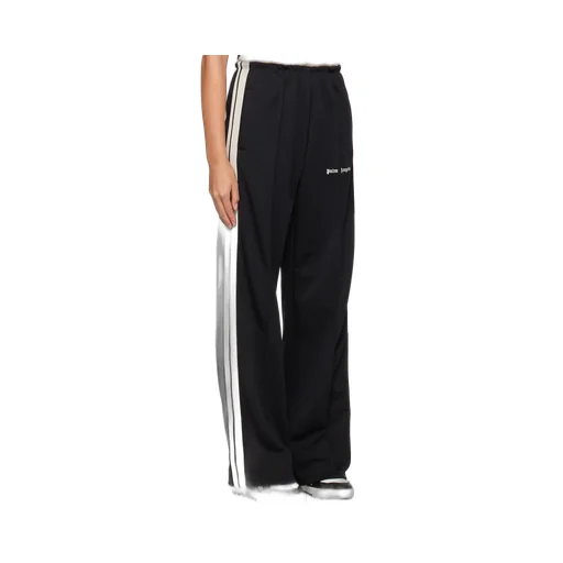 Logo Printed High Waisted Pants