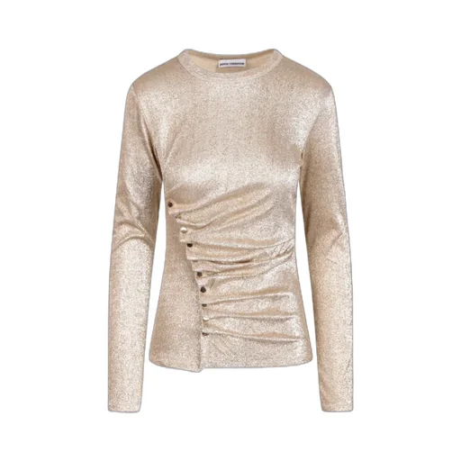 Fitted Crewneck Long-Sleeved Top