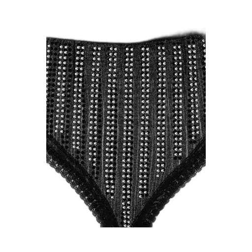 Bead Embellished Stretched Briefs