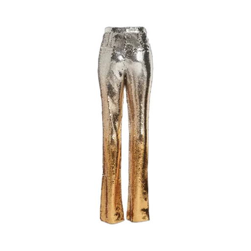 Sequin-Embellished Slim-Fit Trousers