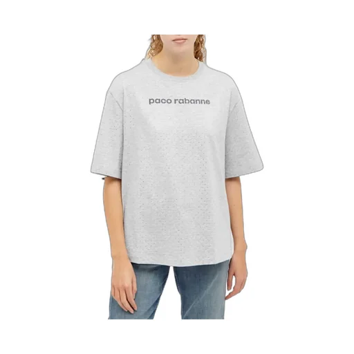 Logo Embellished Oversized T-Shirt