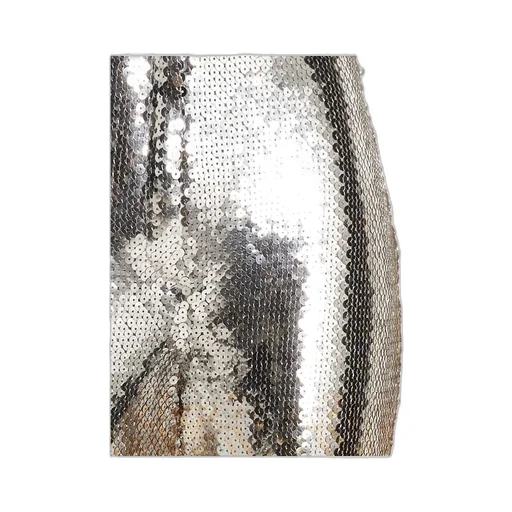Sequin-Embellished Slim-Fit Trousers