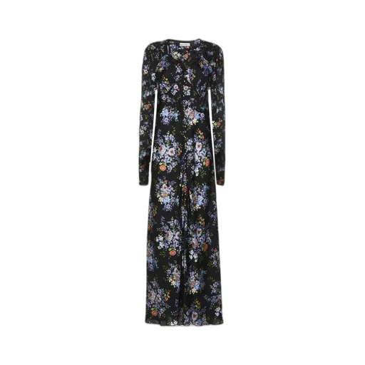 Floral Printed Button-Up Dress