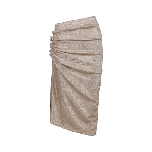 Glitter High-Waist Skirt