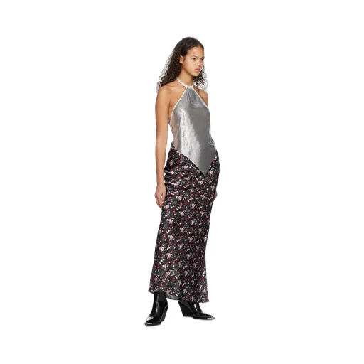 Medium-Length Chain Skirt