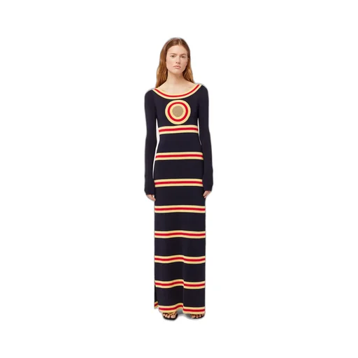 Logo Long-Sleeved Dress