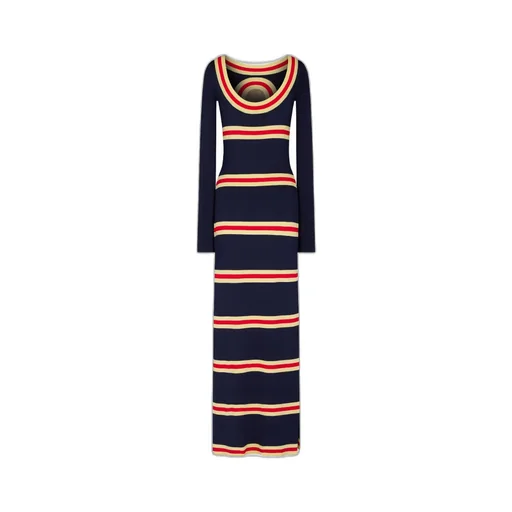 Logo Long-Sleeved Dress