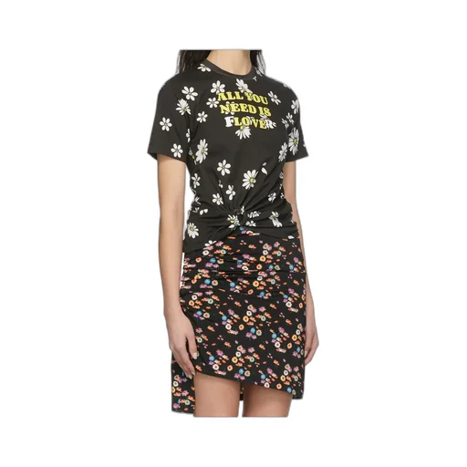 Pattern Printed Short-Sleeved T-Shirt